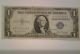 1935f $1 Dollar Bill Us Currency Blue Seal 79 Small Size Notes photo 3