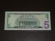 2006 $5 Il Star Note Gem Unc Small Size Notes photo 1