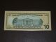 2009 $10 Jf Star Note Low Gem Unc Small Size Notes photo 1
