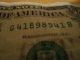 One Dollar Federal Reserve Note Radar Repeater?? Serial Number 41898941 Circulat Small Size Notes photo 2