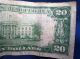 Us $20 Twenty Federal Reserve Bank Note York Series 1929 National Currency Small Size Notes photo 6