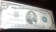 1934 A $5 Dollar Silver Certificate Blue Seal Us Bill / Bill Small Size Notes photo 1