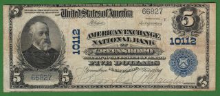{greensboro} $5 02pb American Exchange Nb Of Greensboro Nc Ch 10112 photo