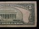 1953 B Star $5 Five Dollar United States Paper Note Circulated Small Size Notes photo 5