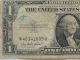 1935e One Dollar Silver Certificate Blue Seal M Series Note Small Size Notes photo 1