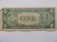 1935e One Dollar Silver Certificate Blue Seal M Series Note Small Size Notes photo 3