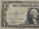1935c One Dollar Silver Certificate Blue Seal I 