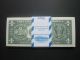 Star 2009 1 Star Note Cleveland Bill Uncirculated United State Paper Money Small Size Notes photo 2
