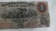 1859 Savannah Georgia $1 Obsolete Currency Note 154 Years Old N0.  890 Paper Money: US photo 3