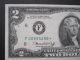 1976 $2 Star Note F Atlanta Low 00 Uncut Sheet Of 4 Unc United State Currency Small Size Notes photo 3