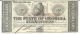 State Of Georgia Milledgeville $5 1862 Overprint Errror Treasury Seal 117054 Paper Money: US photo 2