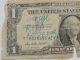 1957 One Dollar Silver Certificate Blue Seal Series T Note Small Size Notes photo 1