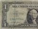 1957 One Dollar Silver Certificate Blue Seal Series C 