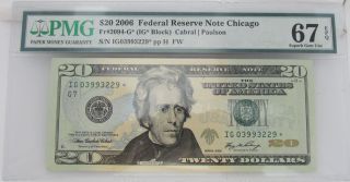 2006 $20.  00 Federal Reserve 