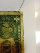 Vintage 1957 Note (1$) One Dollar Bill Blue Seal,  Silver Certificate Small Size Notes photo 3