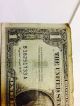Vintage 1957 - A Series ($1) One Dollar Bill Blue Seal Silver Certificate Small Size Notes photo 2