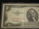 1953c Two Dollar United States Note In (red Seal) Small Size Notes photo 1