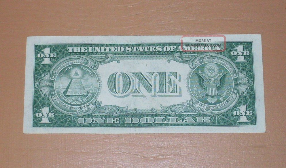 Us $1 Silver Certificate 1935 D Series