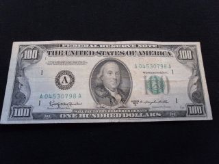 $100 Frn Series 1950 D photo