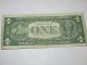 1963 A Star Note Dollar Bill Small Size Notes photo 2