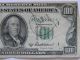 1950b One ($100.  00) Hundred Dollar Federal Reserve A Series Low Serial Note Small Size Notes photo 3