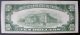 1950 $10 Dollar Federal Reserve Note Au+ Narrow Green Seal 017b Small Size Notes photo 1