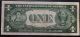 1935 $1 Silver Certificate Note - Pmg Graded As 64 Epq Choice Uncirculated Small Size Notes photo 3
