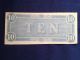 1864 $10 Confederate States Of America Large Note Paper Money: US photo 1