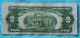 1928g $2 Two Dollar Red Seal Note Bill Da Block - Rs4 Small Size Notes photo 1