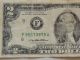 1995 Two Dollar $2 Federal Reserve F Series 3 Way Full House All Odd ' S Note Small Size Notes photo 1