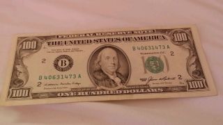 $100 Bill photo