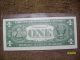 1957 Series A One Dollar Silver Certificate Serial B99496948a Blue Seal Vf / Ef Small Size Notes photo 3
