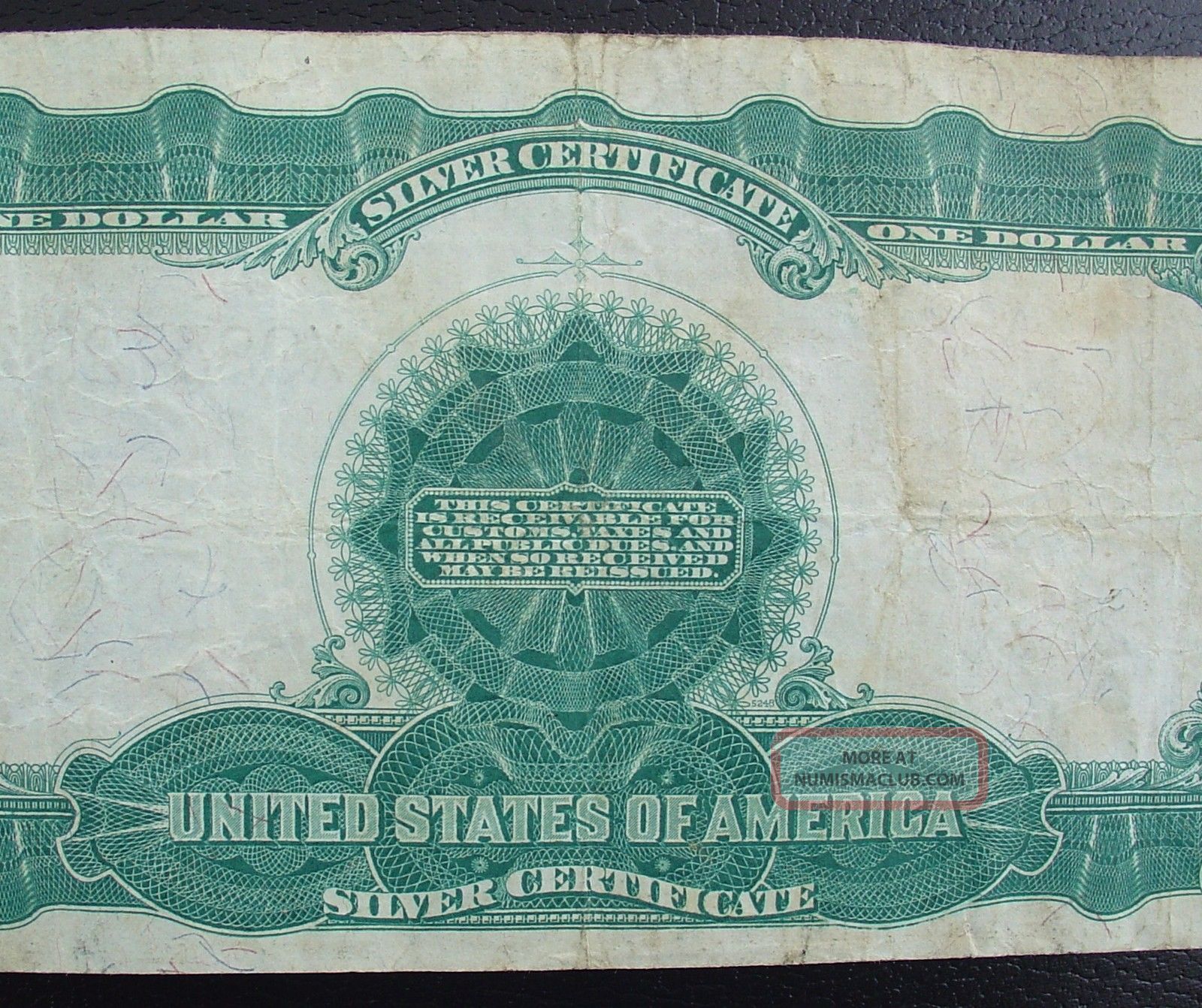1899 Silver Certificate quot Black Eagle quot Large Note