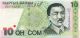 Kyrgyzstan: Replacement Banknote 10 Som 1997 Bz Prefix Unc P - 14 Rare To Find Asia photo 1