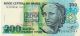 Brazil 200 Cruzeiros/200 Cruzados Novos P - 225,  1991 Unc Banknote South America Paper Money: World photo 1