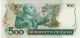 Brazil 500 Cruzados Banknote 1987 P - 212,  Unc South America Paper Money: World photo 2