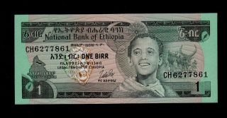 Ethiopia 1 Birr L.  1969 (1976) Ch Pick 30b Unc photo