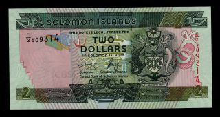 Solomon Islands 2 Dollars (2004) C/2 Pick 25 Unc. photo