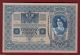 Hungary Austria Imperial Bank Note Of 1000 Crown 1902 With Vertical Stamp 2 Europe photo 1