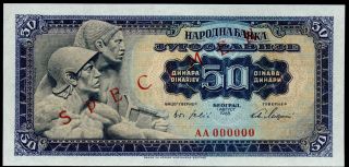Yugoslavia 50 Dinara 