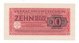 Germany 10 Reichsmark 1944 Unc photo