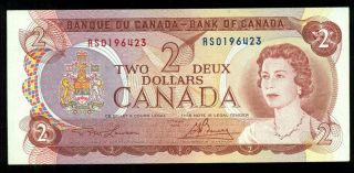Canada 1974 Lawson - Bouey Two Dollar Test Note - Unc photo