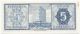 Paraguay 5 Guaranies Blue P - 194 L1952 Unc (oxide Spot) Rare Paper Money: World photo 1