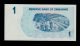 Zimbabwe Bearer Cheque 1 Dollar 2006 Aa Pick 37 Unc -. Africa photo 1