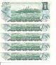 10 X 1973 Canadian Paper Money $1 Dollar Bills Rare 2 Letter Srl In Sequences Canada photo 1