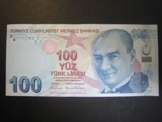 Turkey P - 226 2009 100 Lira (gem Unc) photo