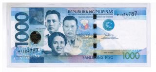 2012 Philippines 1000 Peso Ngc (generation Aquino Lll & Tetangco,  Star Note photo