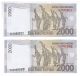 2011 Indonesia 2000 Rupiah Solid No.  100 Pc Bundle Jgz 888801 - 900 Inc 888888 Asia photo 1