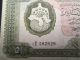 Libya 5 Dinars 1971 Large Bank Note Rare Vg/f Middle East photo 1
