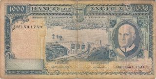 1000$00 Escudos Angola 1962 photo